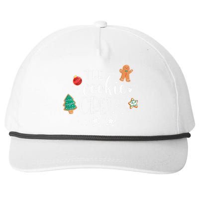 The Cookie Crew Christmas Baking Cookie Lover  Snapback Five-Panel Rope Hat