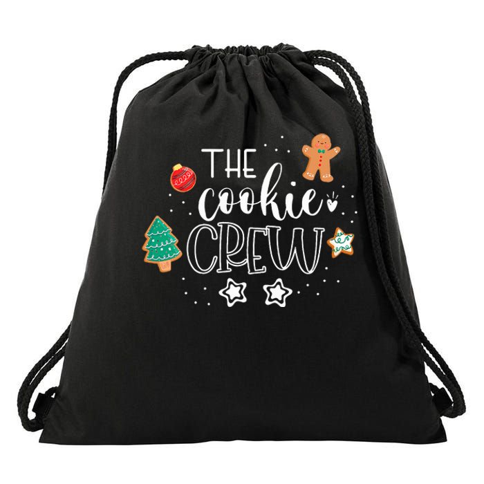 The Cookie Crew Christmas Baking Cookie Lover  Drawstring Bag