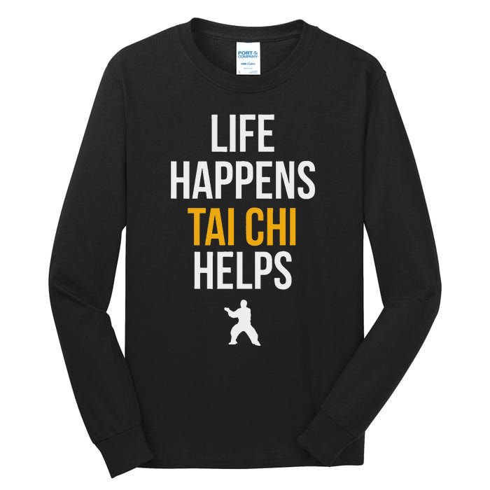 Tai Chi Chuan Taiji Chinese Martial Arts Tai Chi Tall Long Sleeve T-Shirt