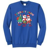 Therapy Crew Christmas Therapy Squad Speech Physical Xmas Meaningful Gift Sweatshirt