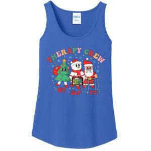 Therapy Crew Christmas Therapy Squad Speech Physical Xmas Meaningful Gift Ladies Essential Tank