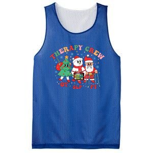 Therapy Crew Christmas Therapy Squad Speech Physical Xmas Meaningful Gift Mesh Reversible Basketball Jersey Tank