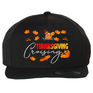 Thanksgiving Cruising Cruise Travel Group Family Matching Wool Snapback Cap