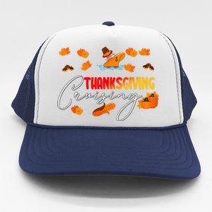 Thanksgiving Cruising Cruise Travel Group Family Matching Trucker Hat