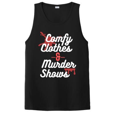 True Crime Comfy Clothes And Murder Shows For Mystery Tv Gift PosiCharge Competitor Tank