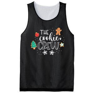 The Cookie Crew Christmas Baking Cookie Lover Mesh Reversible Basketball Jersey Tank