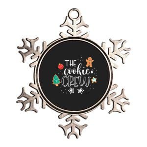 The Cookie Crew Christmas Baking Cookie Lover Metallic Star Ornament