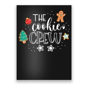 The Cookie Crew Christmas Baking Cookie Lover Poster