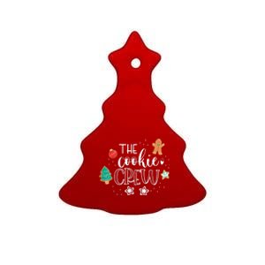 The Cookie Crew Christmas Baking Cookie Lover Ceramic Tree Ornament