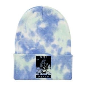 Tarot Card Cool Tie Dye 12in Knit Beanie