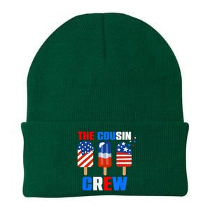 The Cousin Crew 4th Of July Us Flag Popsicle Knit Cap Winter Beanie