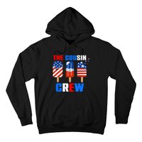 The Cousin Crew 4th Of July Us Flag Popsicle Hoodie