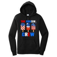 The Cousin Crew 4th Of July Us Flag Popsicle Women's Pullover Hoodie