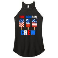 The Cousin Crew 4th Of July Us Flag Popsicle Women's Perfect Tri Rocker Tank