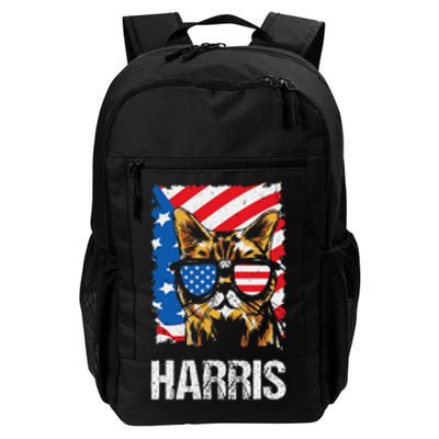 This Childless Cat Lady Is Voting Kamala Harris 2024 Daily Commute Backpack