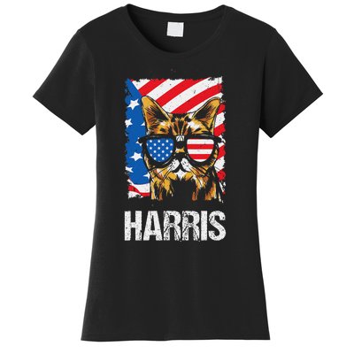 This Childless Cat Lady Is Voting Kamala Harris 2024 Women's T-Shirt