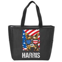 This Childless Cat Lady Is Voting Kamala Harris 2024 Zip Tote Bag