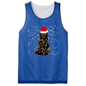 Tortie Cat Christmas Tortie Cat Xmas Party Tortoiseshell Cat Cute Gift Mesh Reversible Basketball Jersey Tank