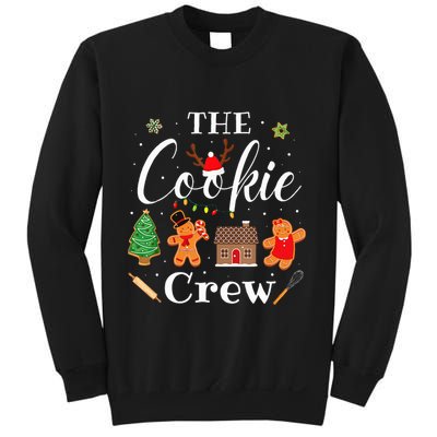 The Cookie Crew Christmas Baking Cookie Lover Sweatshirt