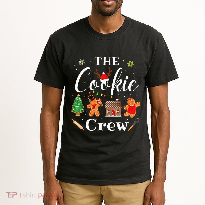 The Cookie Crew Christmas Baking Cookie Lover Tall T-Shirt