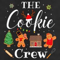 The Cookie Crew Christmas Baking Cookie Lover 11oz C Handle Ceramic Mug