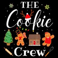 The Cookie Crew Christmas Baking Cookie Lover 16 in Basic Backpack