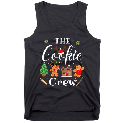 The Cookie Crew Christmas Baking Cookie Lover Tank Top