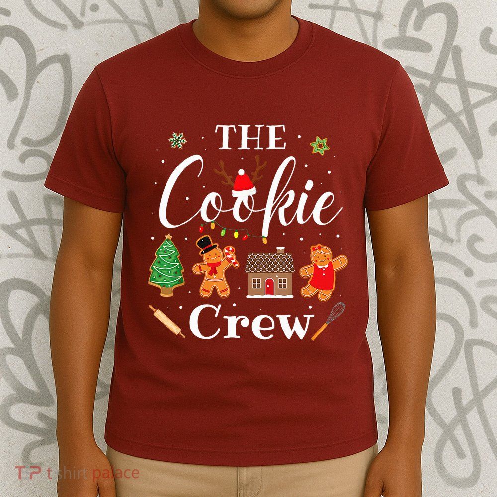The Cookie Crew Christmas Baking Cookie Lover T-Shirt