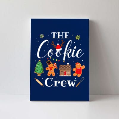 The Cookie Crew Christmas Baking Cookie Lover Canvas