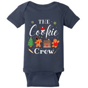 The Cookie Crew Christmas Baking Cookie Lover Baby Bodysuit