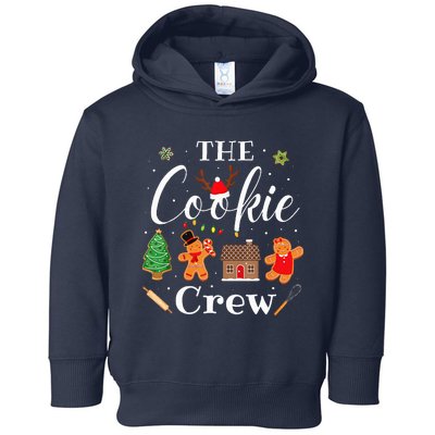 The Cookie Crew Christmas Baking Cookie Lover Toddler Hoodie