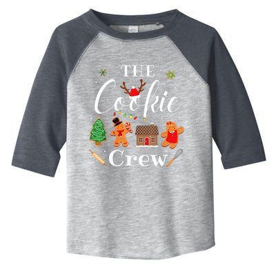 The Cookie Crew Christmas Baking Cookie Lover Toddler Fine Jersey T-Shirt