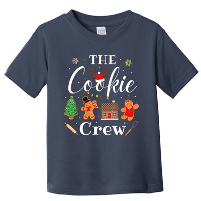 The Cookie Crew Christmas Baking Cookie Lover Toddler T-Shirt