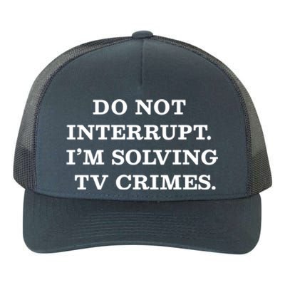 True Crime Cool Gift Yupoong Adult 5-Panel Trucker Hat