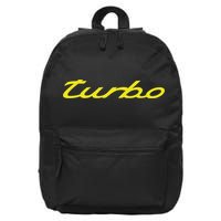 Turbo Cool Car 16 in Basic Backpack