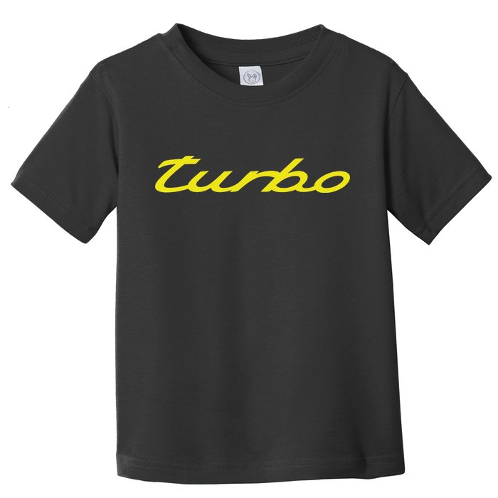 Turbo Cool Car Toddler T-Shirt