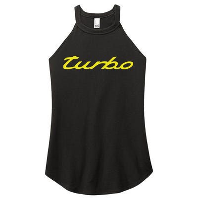 Turbo Cool Car Women's Perfect Tri Rocker Tank