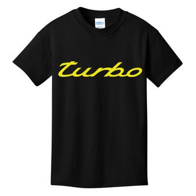 Turbo Cool Car Kids T-Shirt