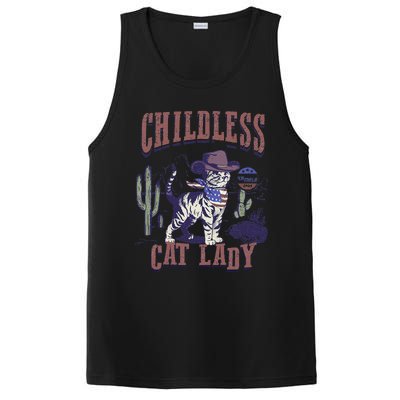 This Childless Cat Lady Ladies Is Voting For Kamala 2024 PosiCharge Competitor Tank