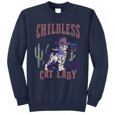 This Childless Cat Lady Ladies Is Voting For Kamala 2024 Sweatshirt