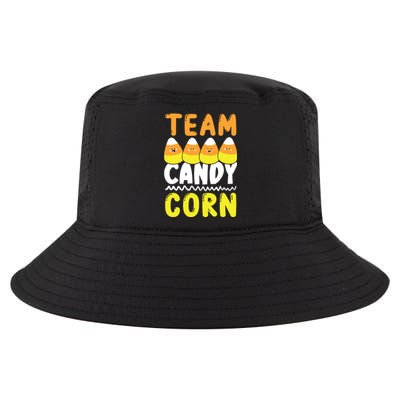 Team Candy Corn Funny Halloween Scary Lazy Costume Kids Cool Comfort Performance Bucket Hat