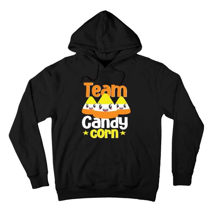 Team Candy Corn Halloween Costume Funny Hoodie