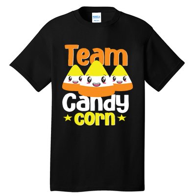 Team Candy Corn Halloween Costume Funny Tall T-Shirt