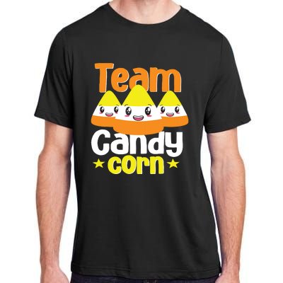 Team Candy Corn Halloween Costume Funny Adult ChromaSoft Performance T-Shirt