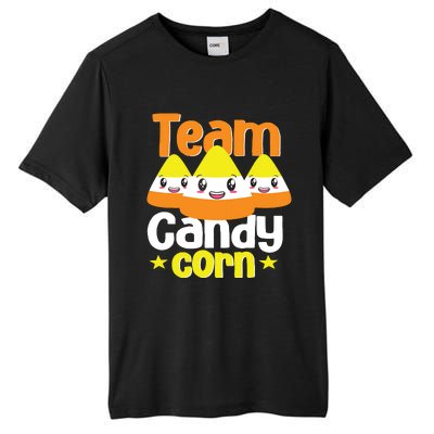 Team Candy Corn Halloween Costume Funny Tall Fusion ChromaSoft Performance T-Shirt