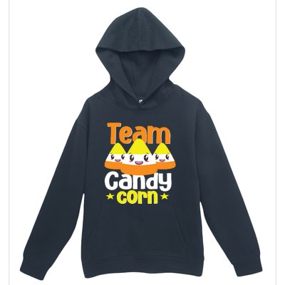 Team Candy Corn Halloween Costume Funny Urban Pullover Hoodie