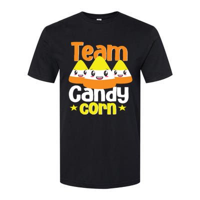 Team Candy Corn Halloween Costume Funny Softstyle CVC T-Shirt