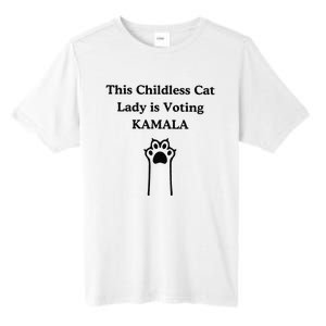 This Childless Cat Lady Is Voting Kamala Tall Fusion ChromaSoft Performance T-Shirt