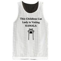 This Childless Cat Lady Is Voting Kamala Mesh Reversible Basketball Jersey Tank