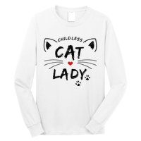 This Childless Cat Lady Ladies Is Voting President Long Sleeve Shirt